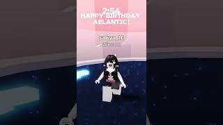 HAPPY BIRTHDAY Aelantic  😭❤️ roblox robloxshorts shorts robloxedit edit ttd3 ttd3roblox [upl. by Nareht]