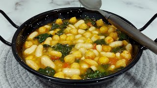 🥘 POTAJE LIGERO DE BOTE BARATO🥄BEATRIZ COCINA [upl. by Anilyx]