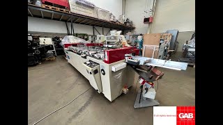 2017 SetMaster Duplex A3 A4 paper collating machine for sale Gab Supplies Ltd [upl. by Yrrag]