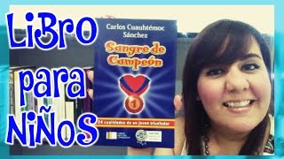 SANGRE DE CAMPEÓNLIBRO PARA NIÑOS [upl. by Cost147]