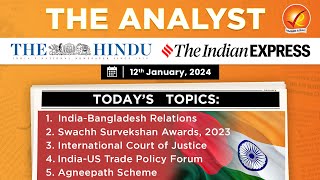 The Analyst  12th January 2024  Vajiram amp Ravi  Daily Newspaper Analysis  Current Affairs Today [upl. by Lia]