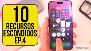 10 recursos escondidos no iPhone  Episódio 4 [upl. by Idonah]