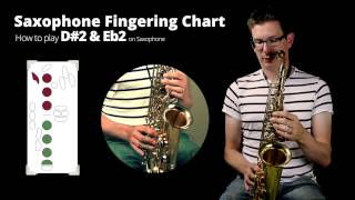 How to play middle E Flat and D Sharp on Alto Saxophone  Notes on Saxophone beginner series [upl. by Airtap]