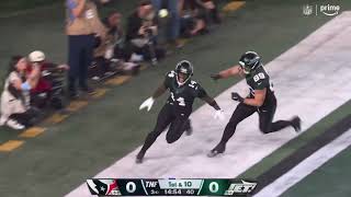 Malachi Corley DROPS THE BALL at the 1 Yard Line 🤦‍♂️🤦‍♂️  Texans vs Jets [upl. by Braeunig]