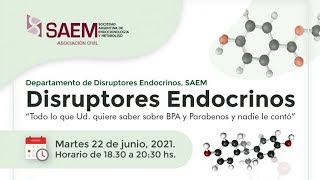 Webinar Disruptores Endocrinos [upl. by Sila]