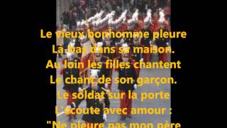 Chant militaire Sylvestrick [upl. by Pytlik]