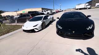 Lamborghini Huracan EVO vs Performante [upl. by Wilscam]