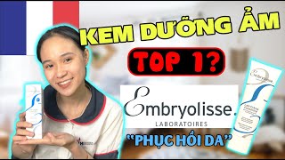 REVIEW chân thật Kem Dưỡng Ẩm Embryolisse Lait Creme PHỤC HỒI DA [upl. by Kattie106]