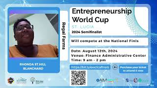 Regal Farms  2024 Entrepreneurship World Cup St Lucia Semifinalist [upl. by Latsyc]