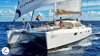 CATAMARAN SAILING in the Caribbean 🌊 with a crew of 8 Ep 306 [upl. by Robenia]