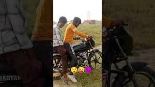 Splendor modified 😲😜👍😈😱 vs splendor automobile punjabisong newmusic song [upl. by Hayifas]