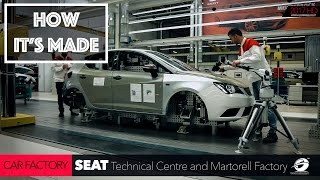 CAR FACTORY HOW ITS MADE the New SEAT Technical Centre and Martorell Factory [upl. by Nerraw636]