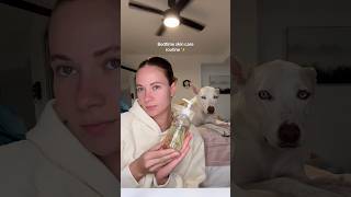 My skin care routine everything is linked in my LTK✨skincare dogshorts grwm dog beauty puppy [upl. by Nannoc]