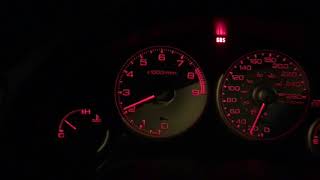 02 Integra Type R Hawk Racing HP brake sound [upl. by Leruj]