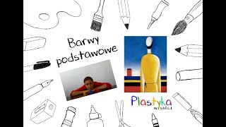 Platyka w sieci  lekcje plastyki Barwy podstawowe [upl. by Analak365]