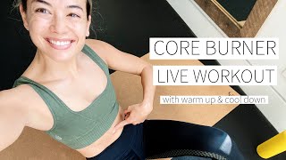 LIVE QUARANTINE WORKOUT 41320  Total Core Burner  Dr LA Thoma Gustin [upl. by Cardinal]