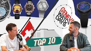 BESTOF  Nos 10 coups de coeur des Geneva Watch Days 2024 [upl. by Hamforrd]