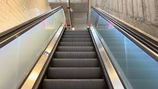 Amsterdam Netherlands 1x ThyssenKrupp Escalator ride at Van Der Madeweg Station part 12 [upl. by Tham]