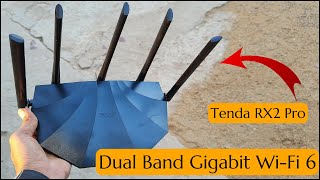 Setup Tenda RX2 Pro Dual Band Gigabit WiFi 6 Router2024 [upl. by Nrev169]