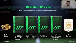 🏅RÉCOMPENSES DIVISION RIVALS DIV 2  FC25 LIVE ✨ [upl. by Dikmen]