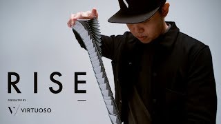 HighSpeed Cardistry Shot in SlowMo No CGI Strings or Magnets  RISE  Cardistry by Virtuoso [upl. by Alah427]