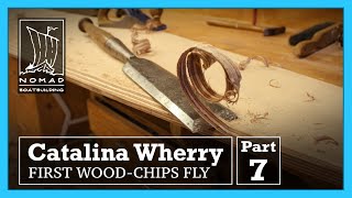 Building the Catalina Wherry  Part 7  Starting Construction [upl. by Milburr]