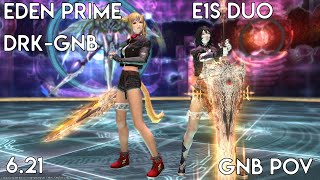 FFXIV OST E1S  Eden Prime Savage Duo DRKGNB  GNB PoV  Patch 621 [upl. by Joanne]