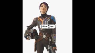 Sabine Wren Ahsoka starwars shorts sabinewren [upl. by Solegna]