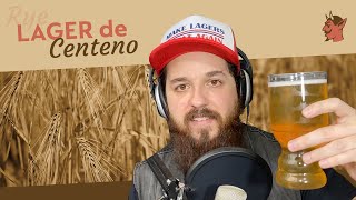 LAGER de CENTENO 🍺 Rye Lager  Como hacer cerveza en casa  Brewtorial 10 [upl. by Giacobo]