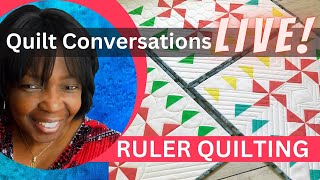 Ruler Quilting Designs For Beginners [upl. by Airamalegna]