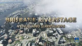 Brisbane Riverstage flythrough [upl. by Acsicnarf]