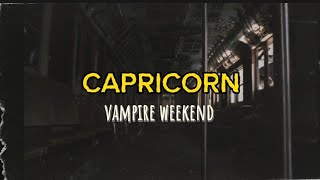 CAPRICORN 🌼 Vampire weekend lyrics  sub español [upl. by Anirdna]