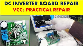 186 Practical repair VCC3 Compressor dc inverter control board for fridge refrigerator [upl. by Anatsirhc]