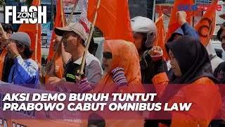 Puluhan Buruh Demo di Kantor Gubernur Sumut Tuntut Kenaikan UMK hingga 10 Persen [upl. by Tiffanle]