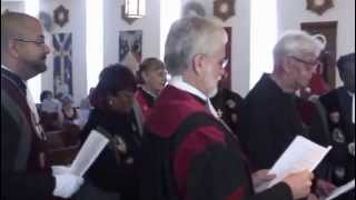 St Simons Episcopal Church  Installation of a Verger [upl. by Okia]