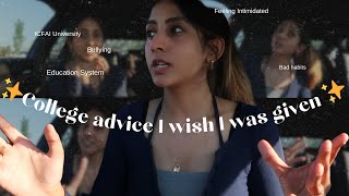 COLLEGE ADVICE YOU NEED TO KNOW  ICFAI University experience [upl. by Talya]