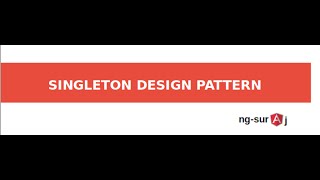 Singleton Design Pattern  Design Pattern in Javascript  Video Tutorial Hindi 1 [upl. by Cyprian17]