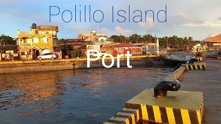 Port of Polillo Island Quezon Province  a short clips  Philippines [upl. by Higgs]