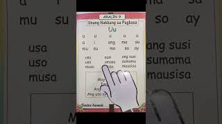 Unang Hakbang sa Pagbasa Aralin 9 Pagbasa para sa Kinder at Grade 1 [upl. by Karry302]