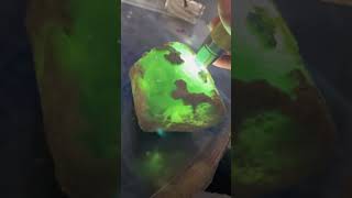 Natural jadeite field in Phakant mining area emeraldstone jadeite preciousstone viralvideo [upl. by Ueik]