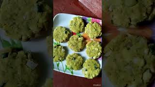 kacha Kolar Boraকাঁচা কলার বড়াSimple and easy testy recipe [upl. by Tito]