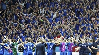 Viking clapping of Iceland fans [upl. by Gloria984]