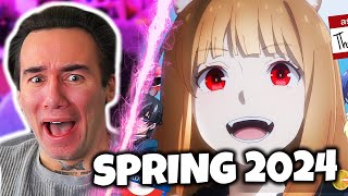 Spring Anime 2024 in a Nutshell  REACTION [upl. by Pendleton80]