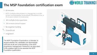 Introduction  MSP Foundation  Certifications  Project Management  AXELOS  1WorldTrainingcom [upl. by Aronoel]