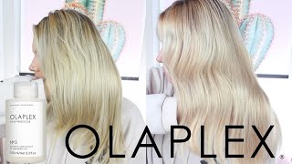 OLAPLEX NO3 FIRST IMPRESSIONS BEFORE amp AFTER [upl. by Stanislaus]