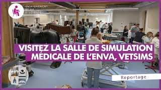 Visitons la salle de simulation médicale VetSims [upl. by Darian]