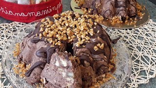 TORTINO FREDDO CON RICICLO DI COLOMBA E UOVO DI CIOCCOLATO [upl. by Alaekim]