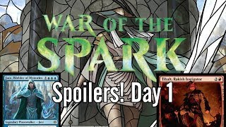 War of the Spark Spoilers Day 1 Liliana Jace Tibalt and More [upl. by Fredelia]