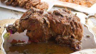 মোরগ মোসাল্লাম  আস্ত মুরগী রোস্ট  Whole Chicken Roast  Morogh Musallam  R 186 [upl. by Drahsar]