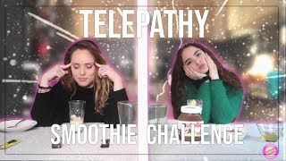 TWIN TELEPATHY SMOOTHIE CHALLENGE [upl. by Lejna]